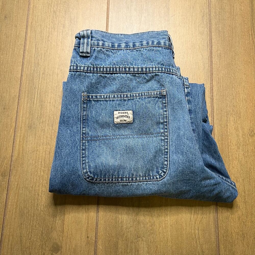 Vintage Riders Carpenter Jeans 34x30 Loose Fit Denim Workwear Y2K Pants